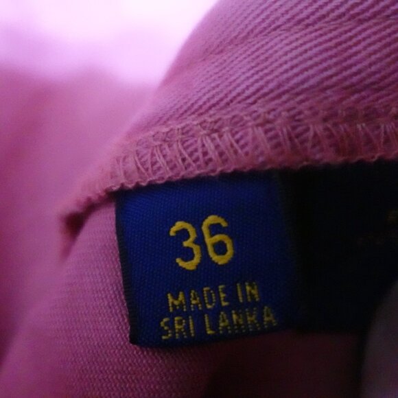 Polo Ralph Lauren Classic Fit Shorts Men's Size 36 Pink Chino Casual Outdoors - Picture 3 of 13